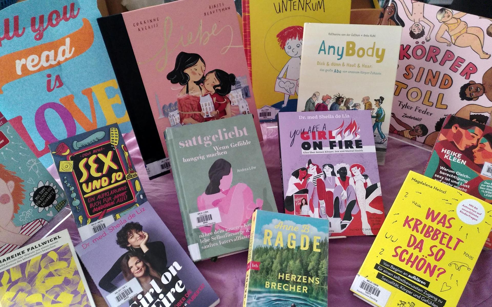 All you read is love - Medien um Liebe, Partnerschaft, Aufklärung, Stärkung der Frauen...