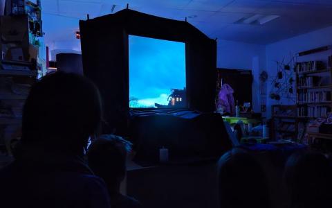 Schattentheater "Die blaue Mütze"